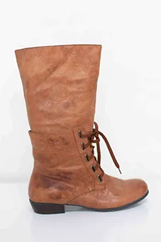 Vintage Style Lace up Boots