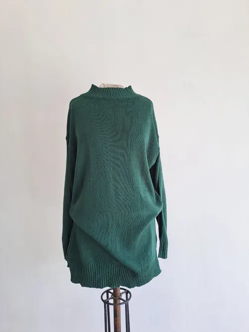 Green Wool Sweater