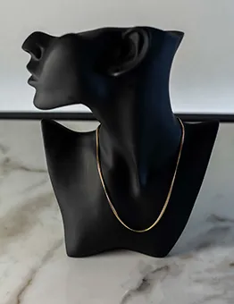 Gold Herringbone Chain