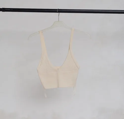 Cream Knitted Vest Top