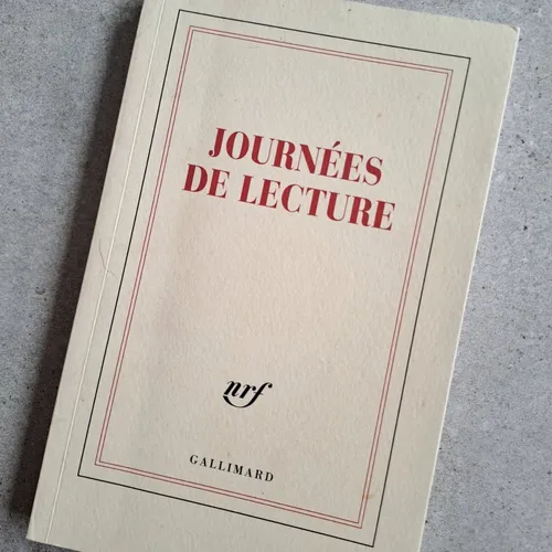 Journees De Lecture Book