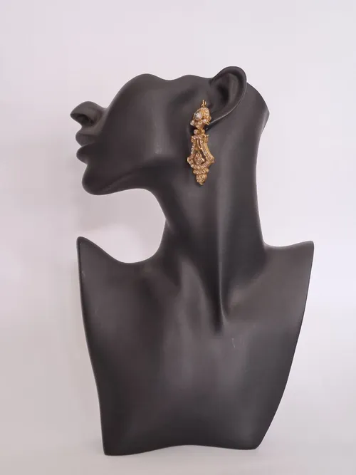 Gold Chandelier Earrings