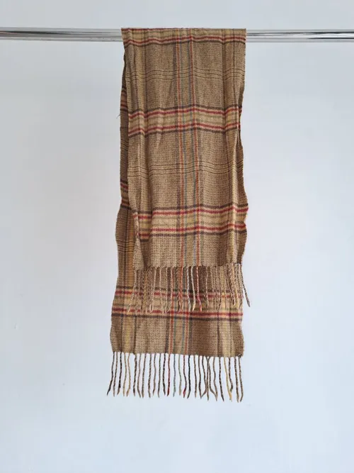 Tartan Wool Scarf