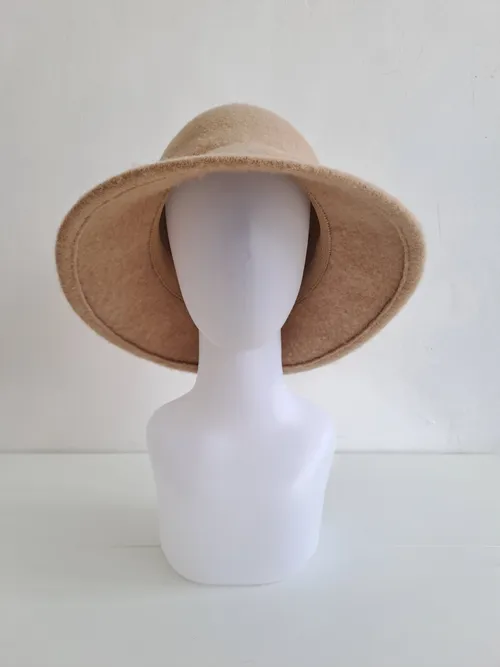 Cream Felt Hat