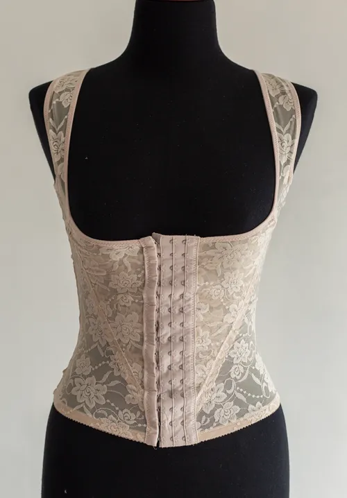 Lace Vintage Floral Corset Top