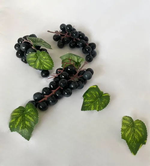 Artificial Black Grapes (Set)