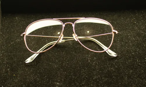 Retro 70's Gold Glasses