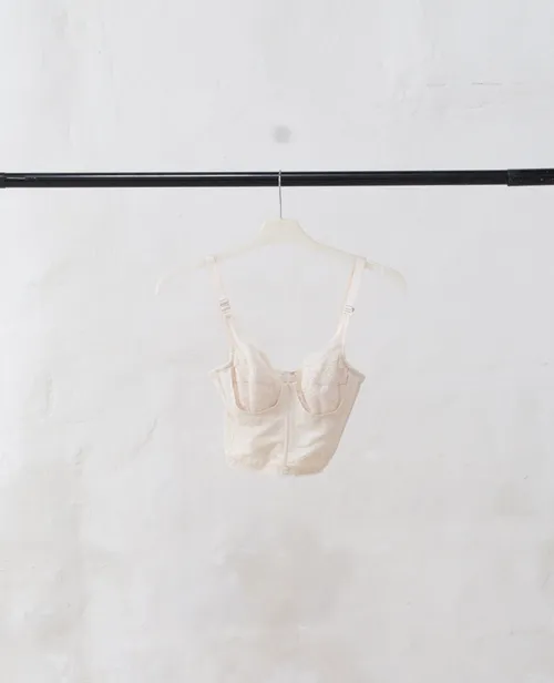 White Bustier Top