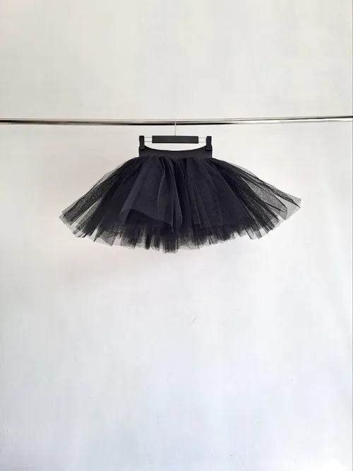 Black Tulle Ballet Skirt