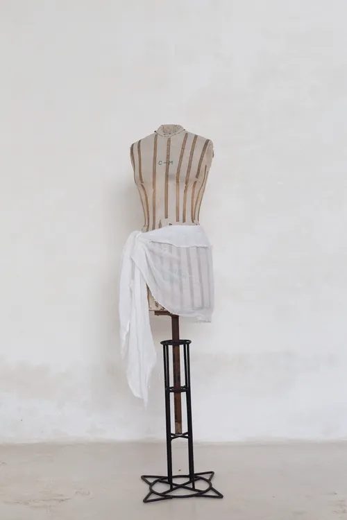 Sheer White Sarong Scarf