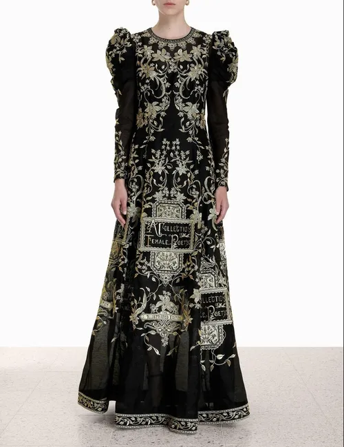 Zimmermann Embroidered Lyrical Dress 