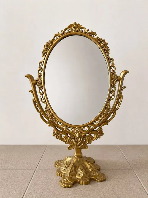 Antique Gold Mirror