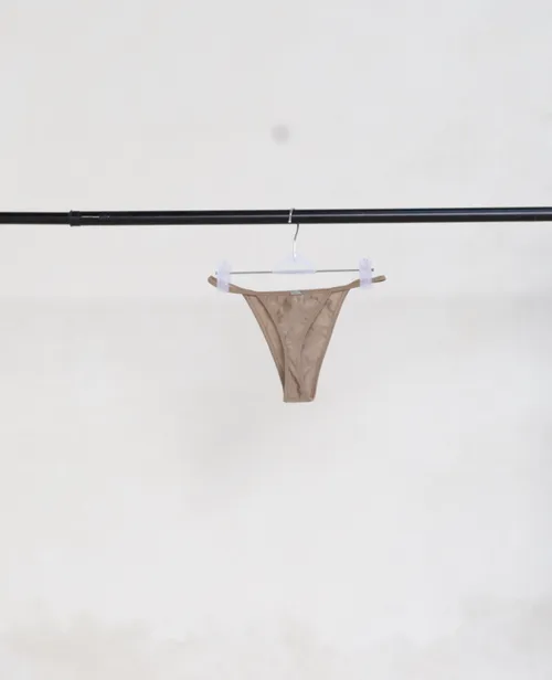 Beige Bikini Bottoms