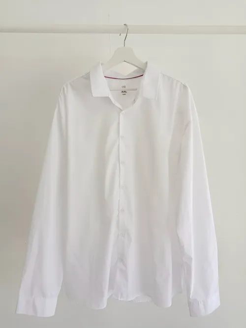 Men's White Shirt Size Extra Large