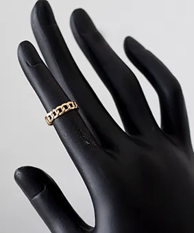 Chain Design Ring (S)
