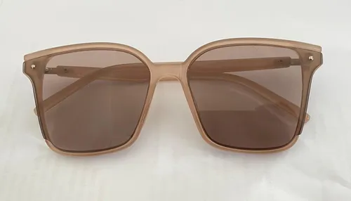 Light Pink Squared Glasses