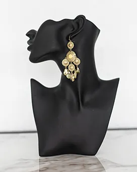 Antique Style Gold Earrings