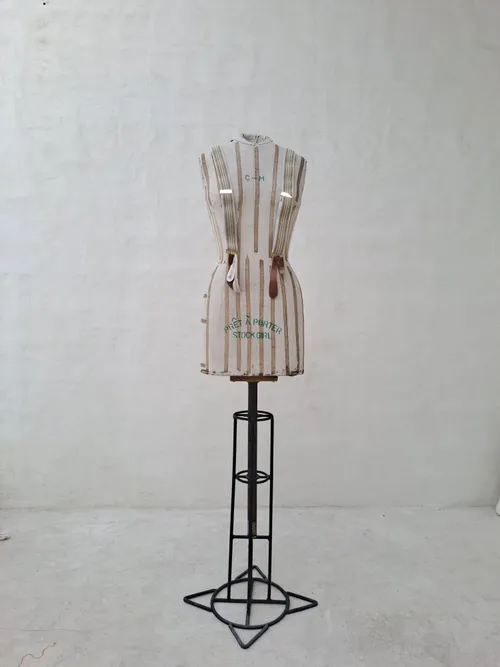 Men's Braces with Green and Gold Striped