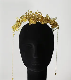 Vintage Oriental Headpiece