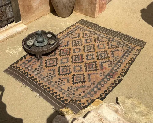 Moroccan Brown Pattern Rug