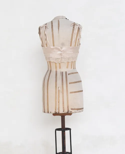 Beige Satin and Lace Bralette