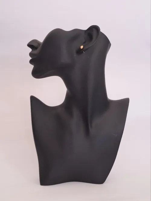 Tiny Gold Heart Earring