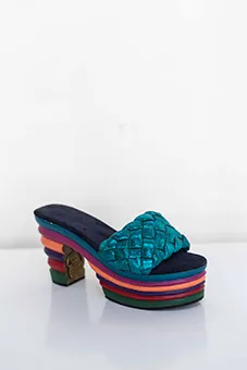 Retro Style Multicolored Platforms