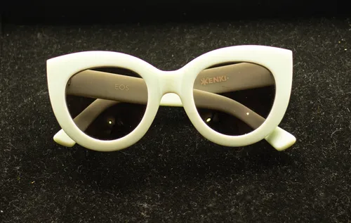 Mint Green Retro Sunglasses