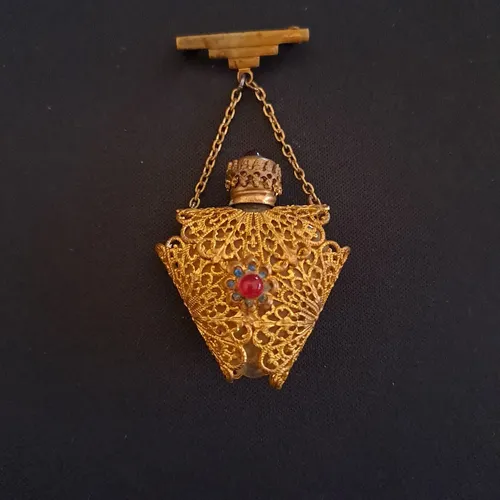 Antique Perfume Brooch