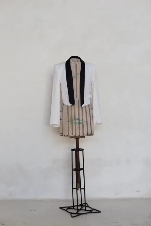 Cropped Tuxedo Jacket