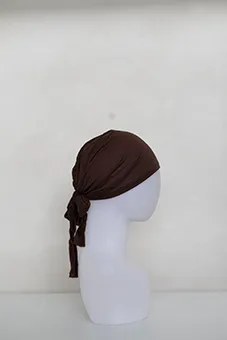 Brown Head Scarf