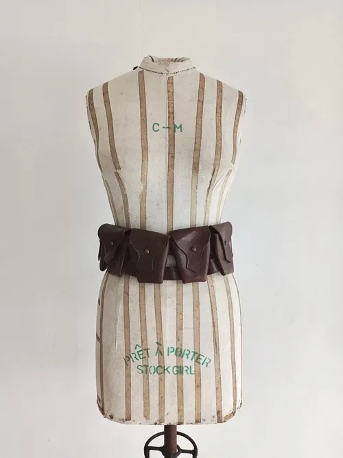 Antique Leather Bandolier