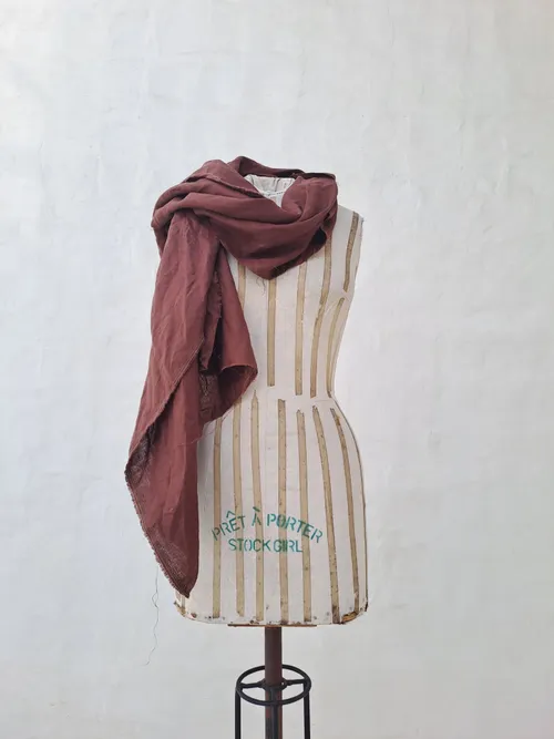 Rustic Brown Scarf