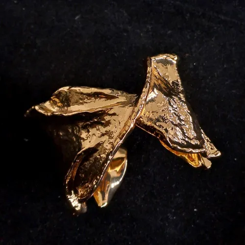 Twisted Gold Cuff Bracelet