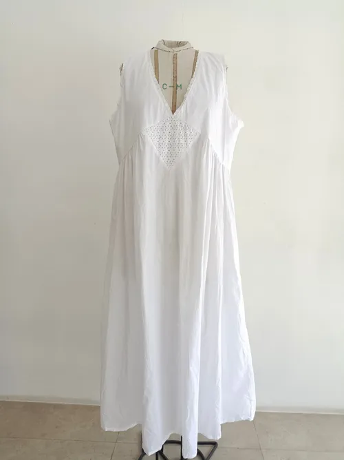 Vintage White Tank Dress