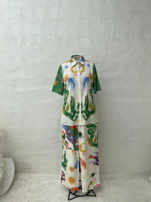 Animal Printed Green (Set)