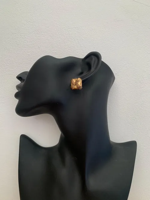 Square Stud Earrings