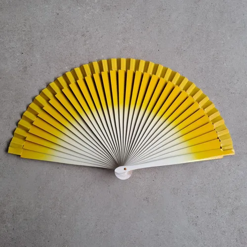Yellow White Fan