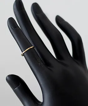 Minimal Gold Band Ring