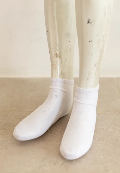 White Ankle Socks