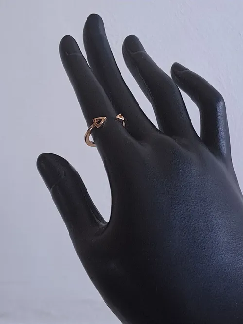 Arrow Open Gold Ring
