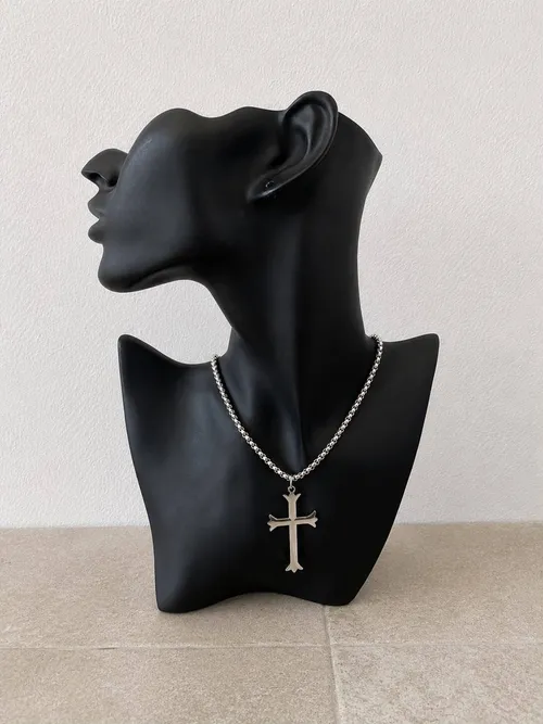 Silver Cross Necklace