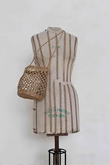 Woven Fibre Mesh Bag