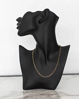 Gold Linked Chain Necklace
