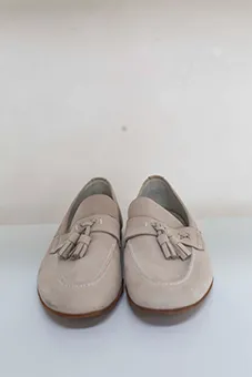 Suede Louis Vuitton Loafers 