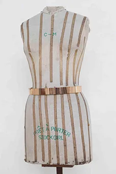 Thin Gold Metallic Belt