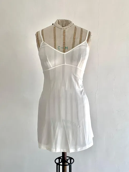 Zimmerman White Slip Dress 
