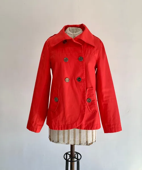 Burberry Red Coat