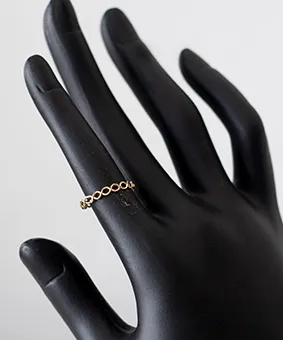 Twisted Wires Gold Ring