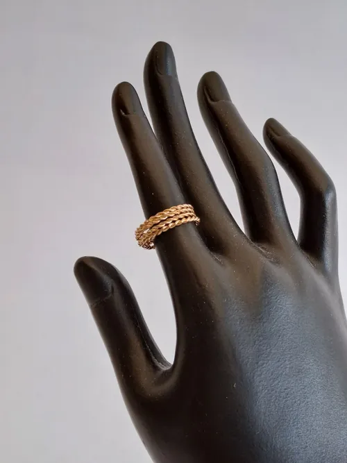 Twisted Rings Set (4)